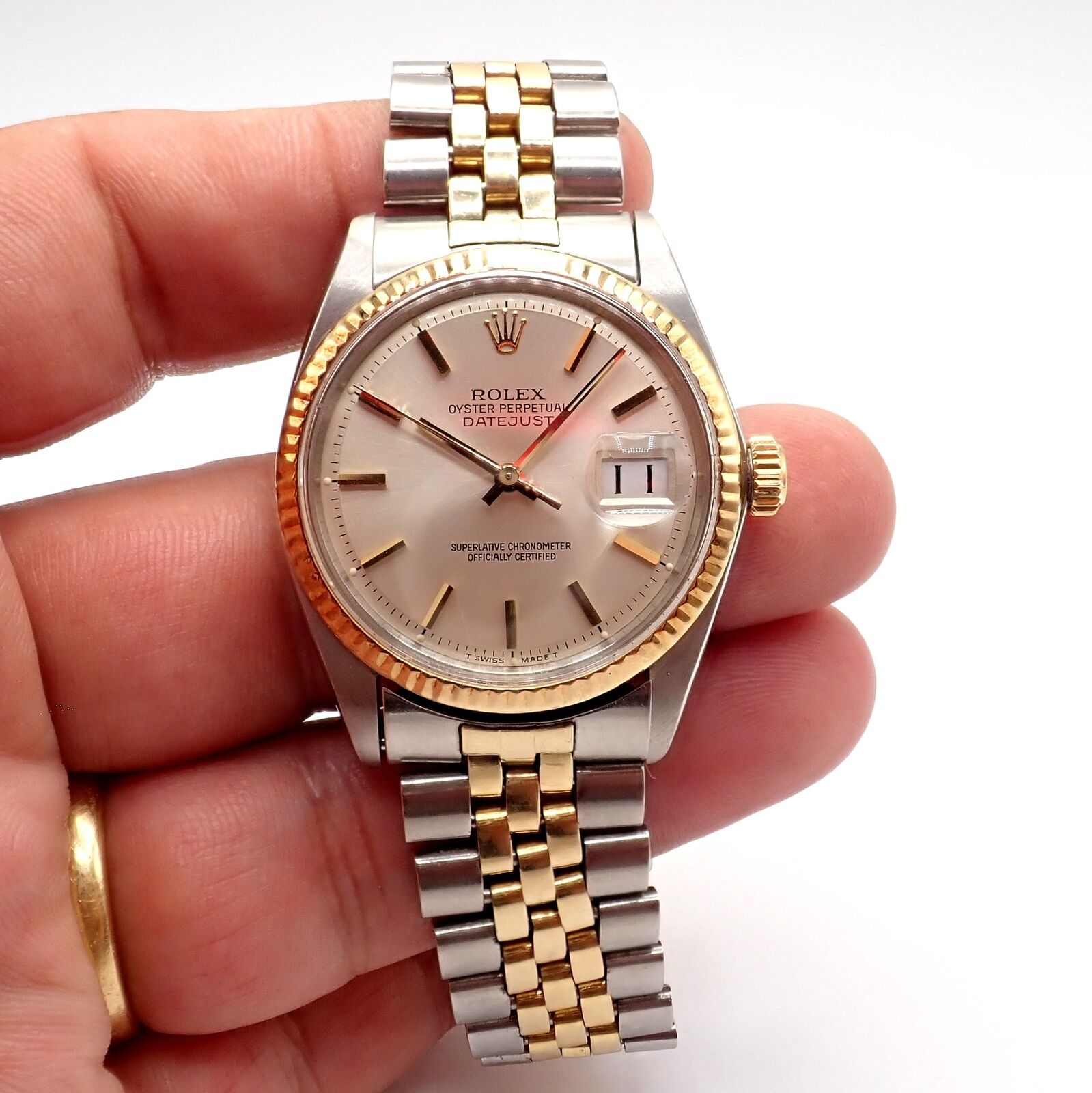 Rolex Oyster Perpetual Datejust 36mm Men's Watch - Stainless Steel & 18K Gold Jubilee Bracelet - Luxury Dress Watch for Business & Formal Occasions