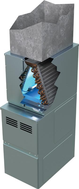 Fresh Aire Blue Tube TUV BTER2 Germicidal UV-C Lamp - 24V, 2-Year Lifespan - Ideal for HVAC Systems, Air Purifiers & Water Sterilization