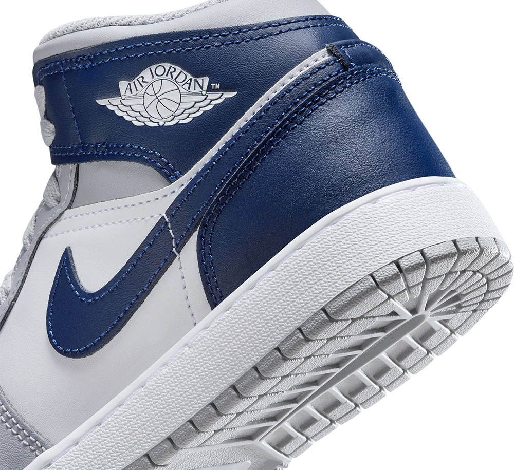 Air Jordan 1 Mid GS Basketball Shoes for Kids - Stylish Sneakers for School, Sports & Everyday Wear