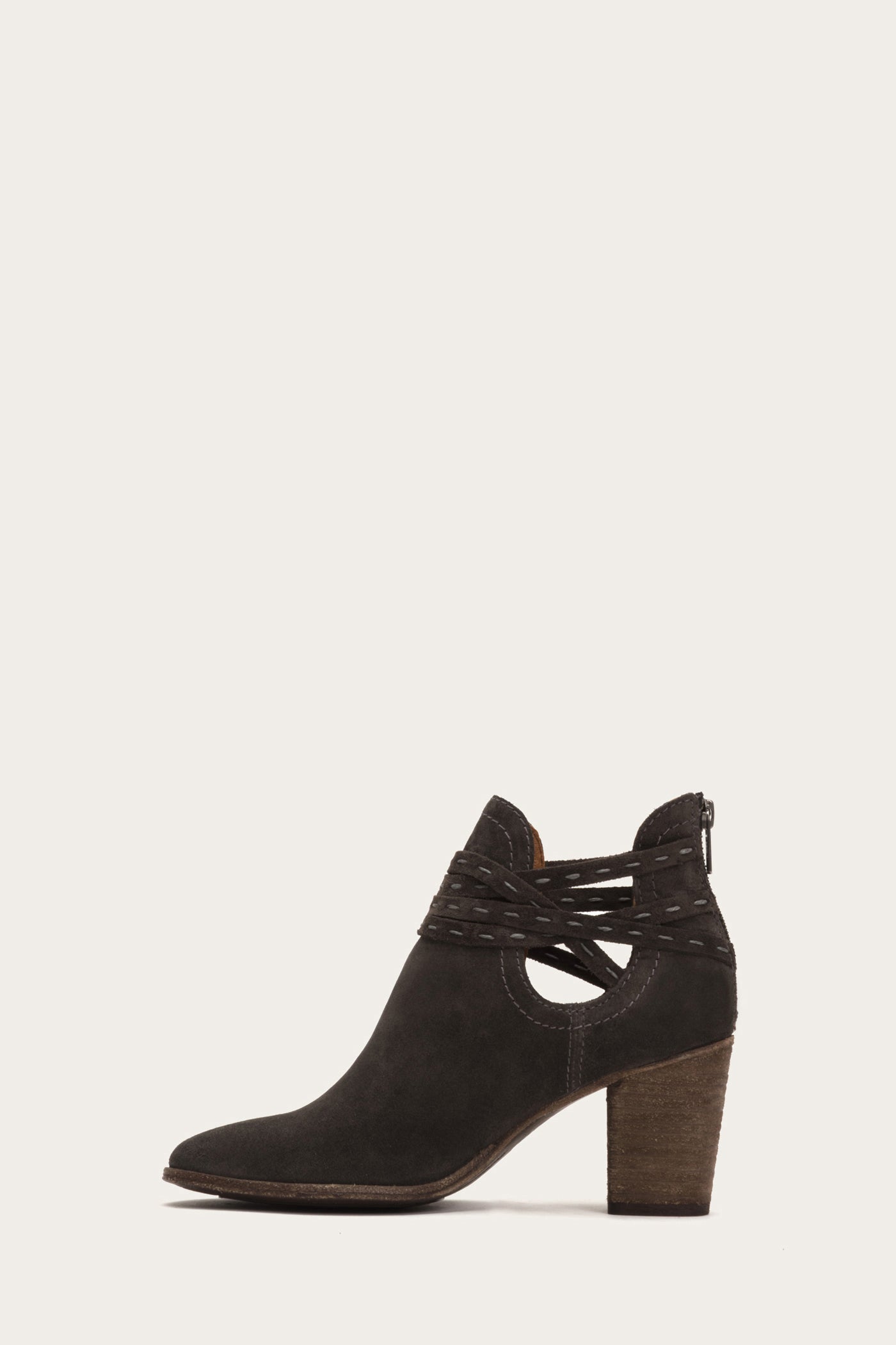 Naomi Pickstitch Shootie - Vintage & Pre-Loved Women's Ankle Boots for Casual Wear & Everyday Style