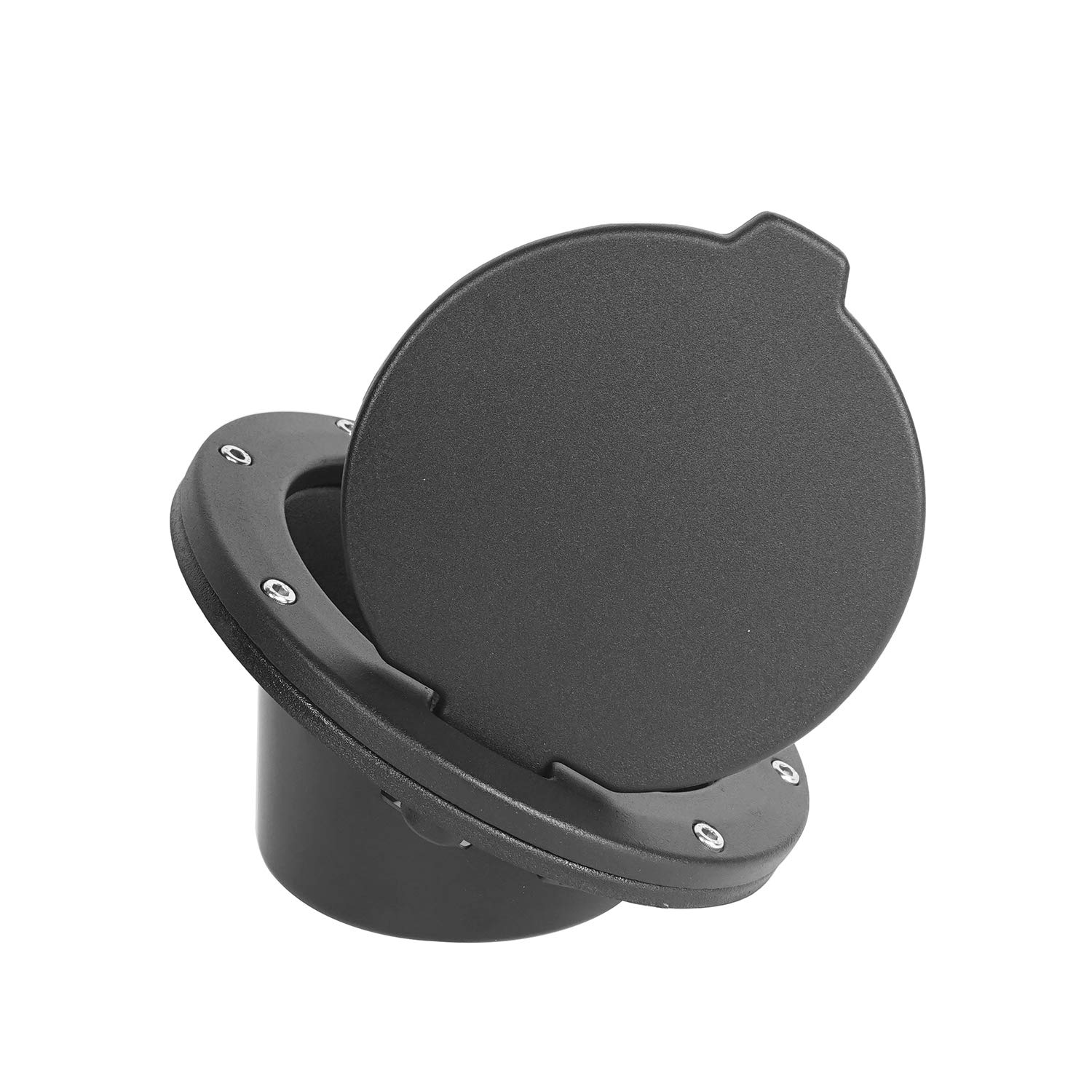 Wrangler Gas Cap Cover | Fuel Filler Tank Cover Replacement for Jeep TJ Wrangler (1997-2006) | Durable & Weatherproof | Perfect for Off-Roading & Daily Driving