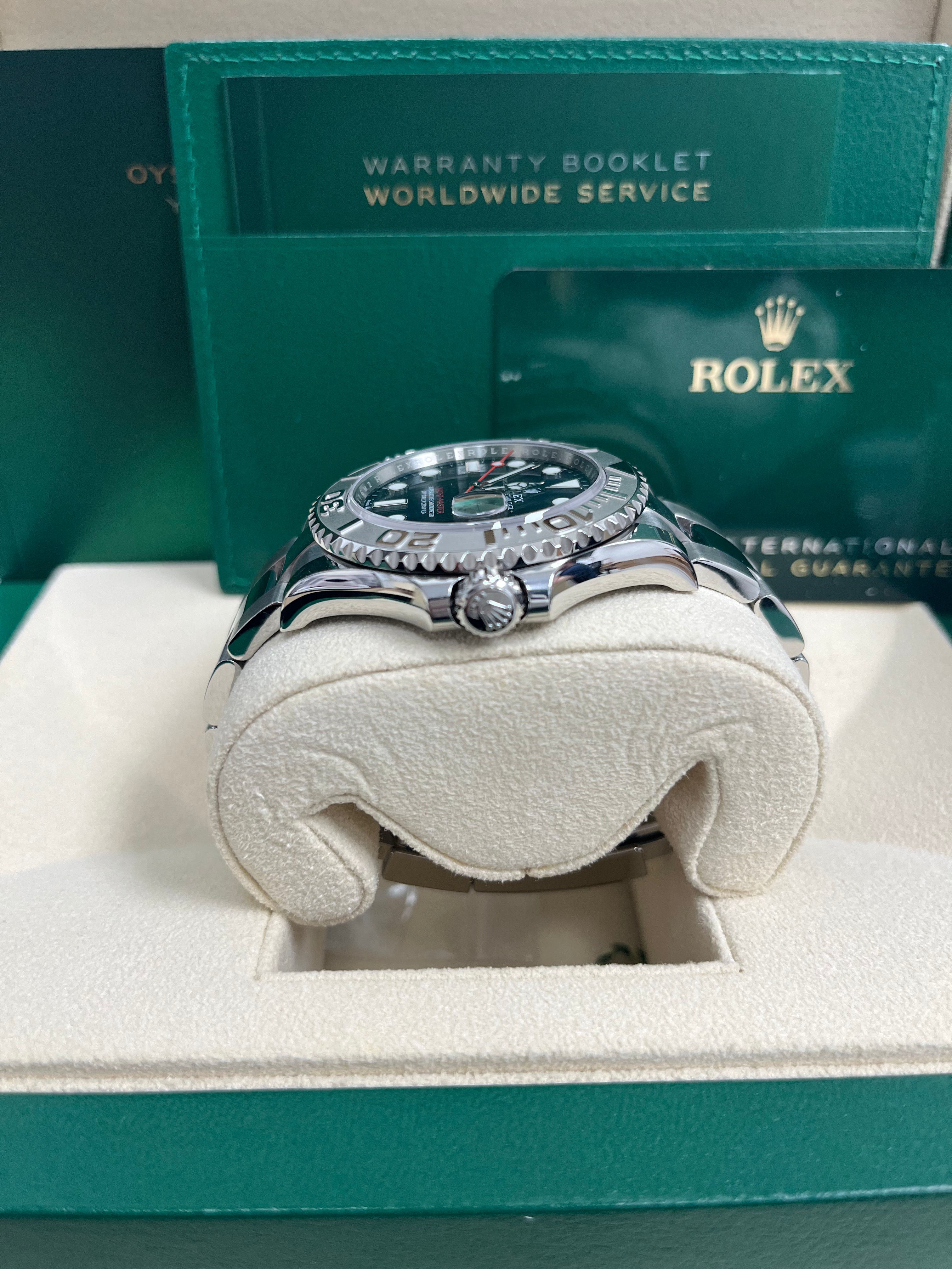 Rolex Yacht Master 40 Two Tone Platinum & Steel Men's Watch with Blue Sunray Dial (Ref# 126622) - Luxury Diving & Yachting Timepiece for Business Professionals & Watch Collectors