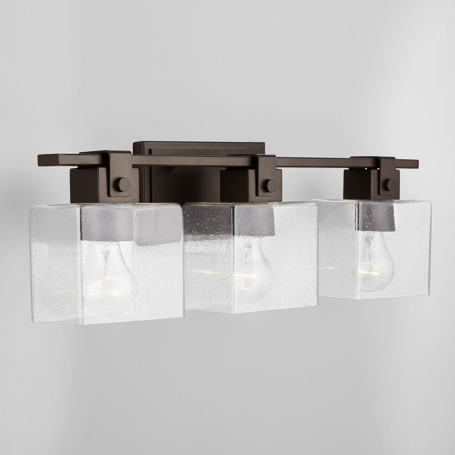 Capital Lighting Three Light Vanity - Modern Bathroom Light Fixture with Adjustable Arms, Brushed Nickel Finish - Perfect for Bathroom Makeover, Dressing Room & Bedroom Lighting