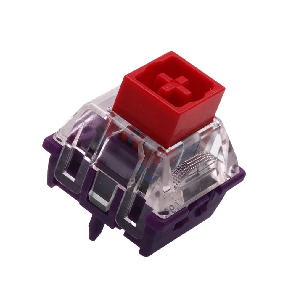 TTC King of Magnetic Switch - Linear Pre-Lubed Hall Effect Magnetic Switches (90pcs) for Wooting, Rakka, Melgeek, Apex Pro Keyboards - Perfect for Gaming & Mechanical Keyboard Customization