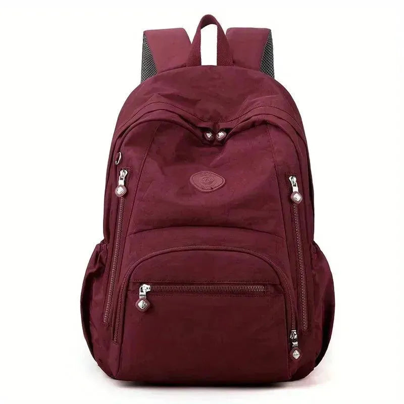 High Capacity Waterproof Travel Backpack for Women - Durable Carry On Hiking Backpack with USB Charging Port - Perfect for Camping, Air Travel & Outdoor Adventures