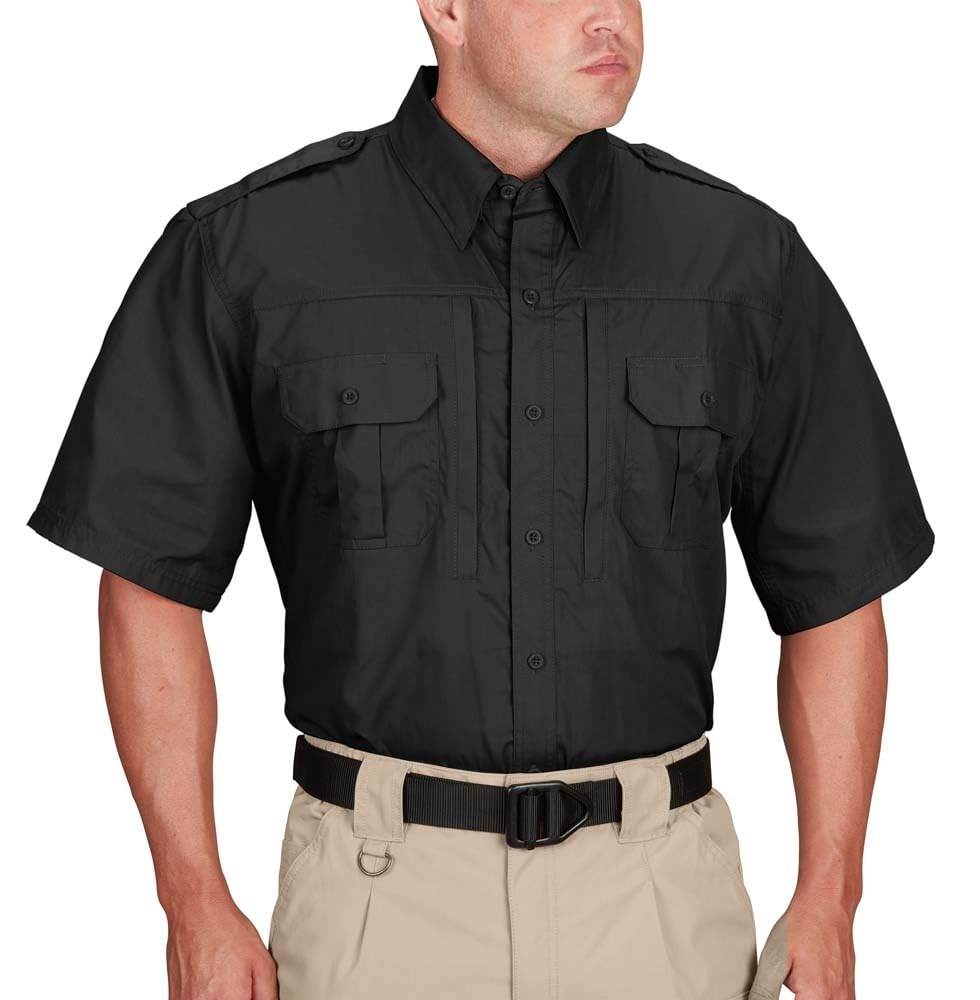 Propper Men's Tactical Short Sleeve Shirt - Lightweight, Quick-Dry, Moisture-Wicking Performance Shirt for Outdoor, Hiking, and Military Use