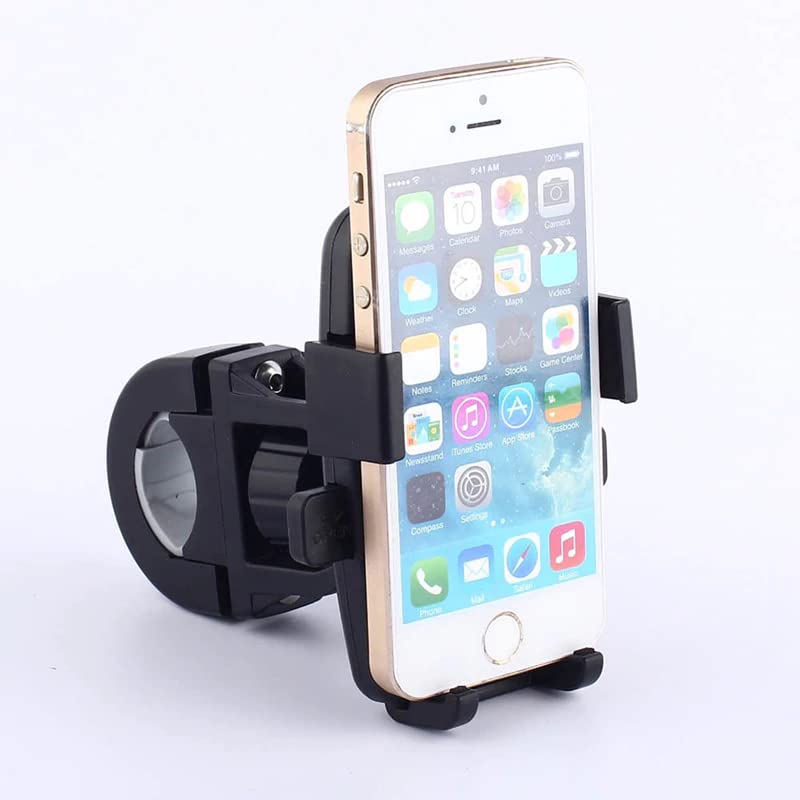 Universal Bike Phone Mount - Adjustable Bicycle Handlebar Phone Holder for iPhone, Android & GPS Devices - Perfect for Cycling, Commuting & Outdoor Adventures