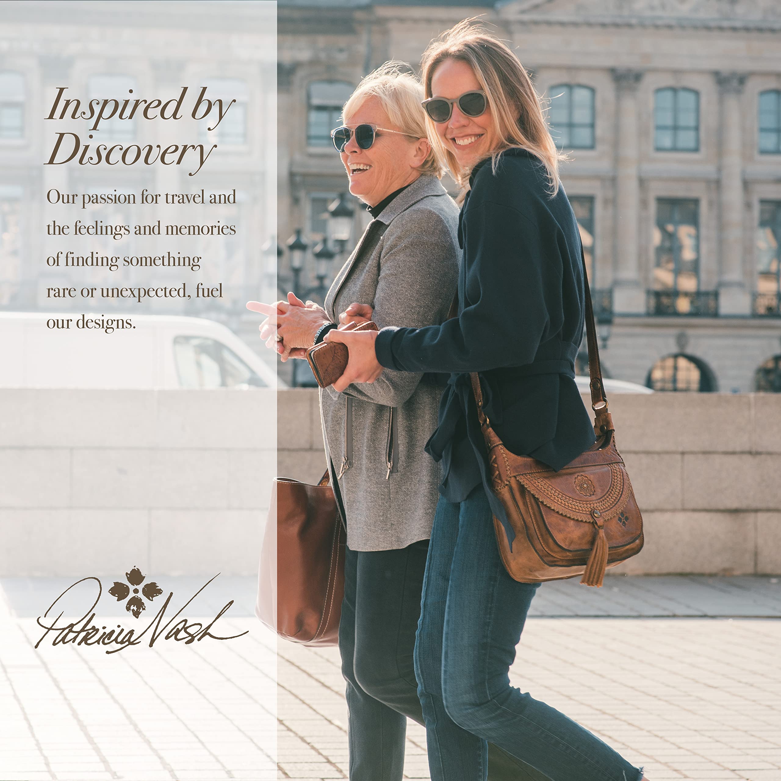 Patricia Nash Luzille 100% Full Grain Leather Backpack for Women - Convertible Backpack Tote - Genuine Leather Backpack Purse/Crossbody Bag with Euro Map Design - Perfect for Travel, Work & Everyday Use