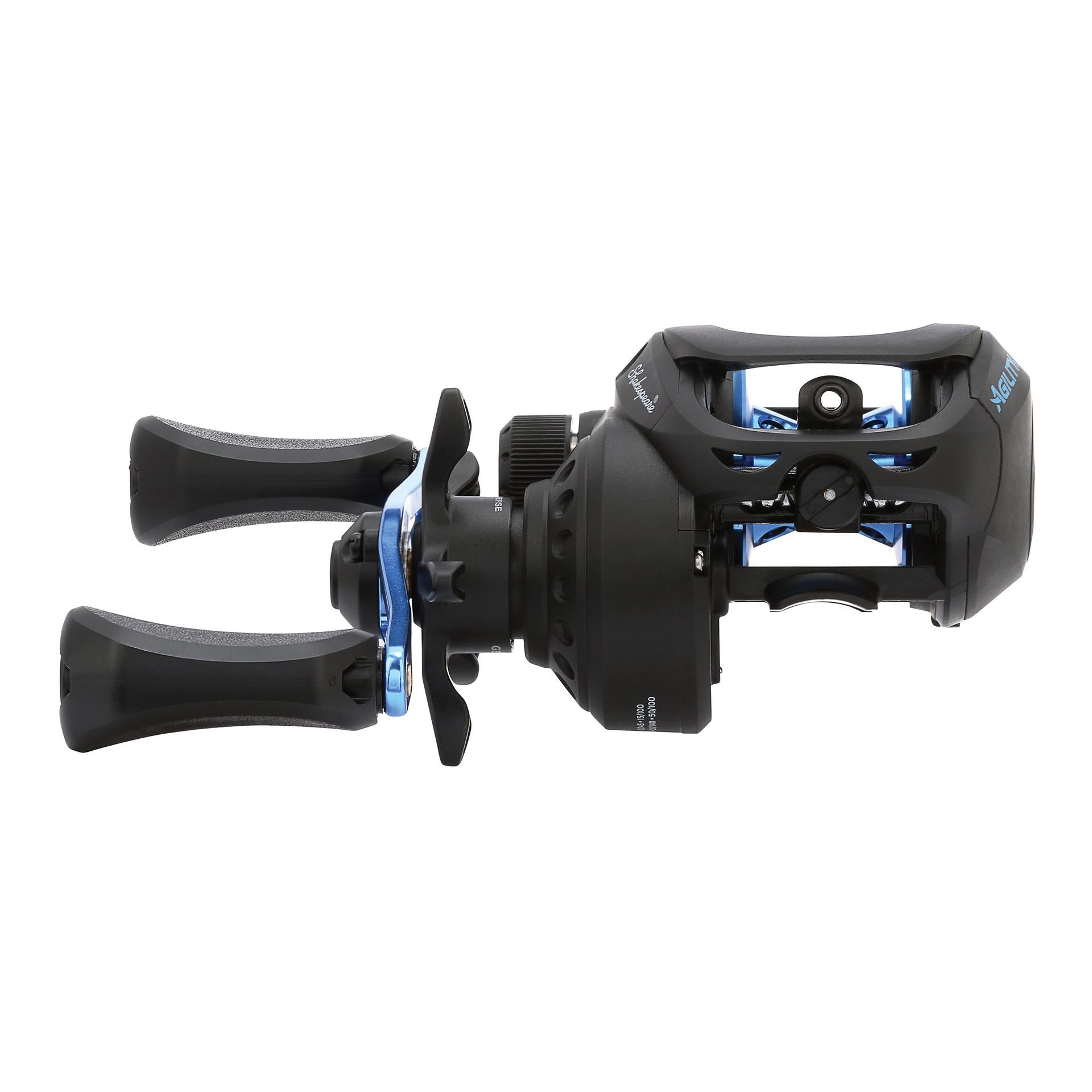 Agility® Low Profile Fishing Reel - Lightweight & Smooth Casting for Freshwater & Saltwater Angling | Perfect for Bass, Trout, and Inshore Fishing