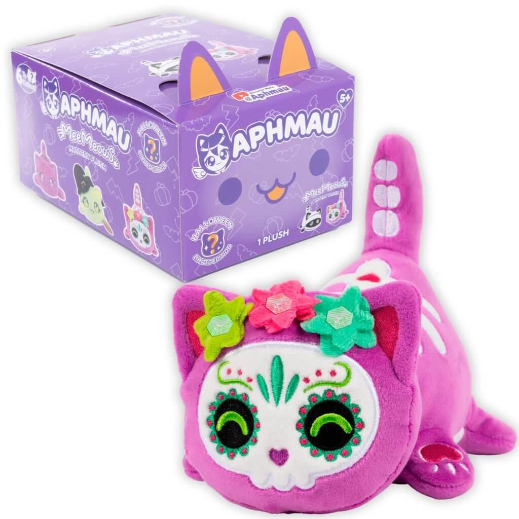 Aphmau MeeMeows 6-Piece Halloween Mystery Blind Box Collection - Cute Cat-Themed Surprise Toys for Kids, Party Favors & Collectibles