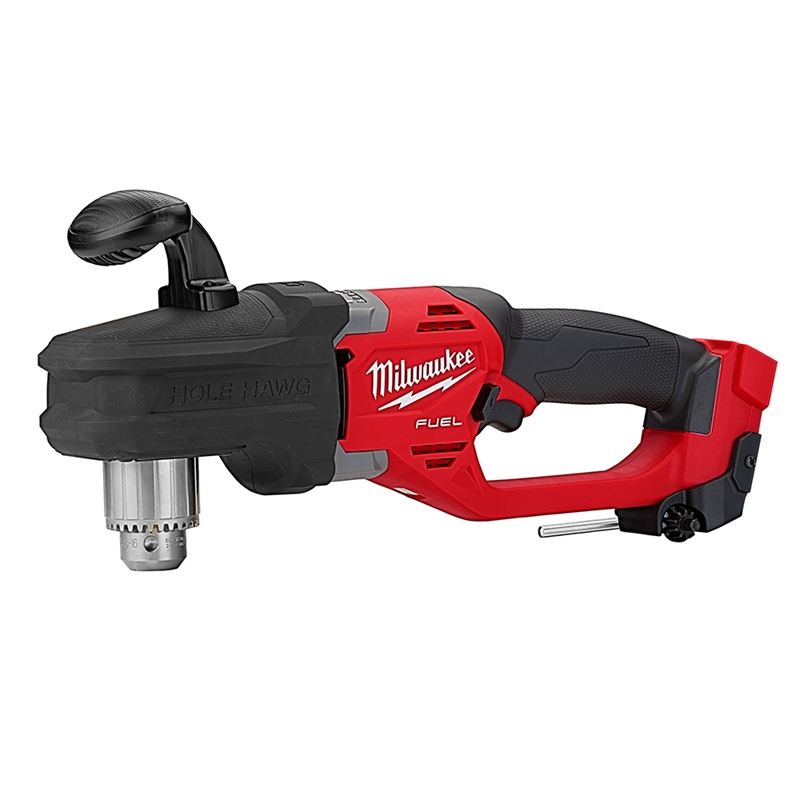 M18 FUEL 18V Brushless Cordless Right Angle Drill (Tool Only) - 1/2 Inch Hole Hawg for Woodworking, Metal Drilling & Tight Space Applications