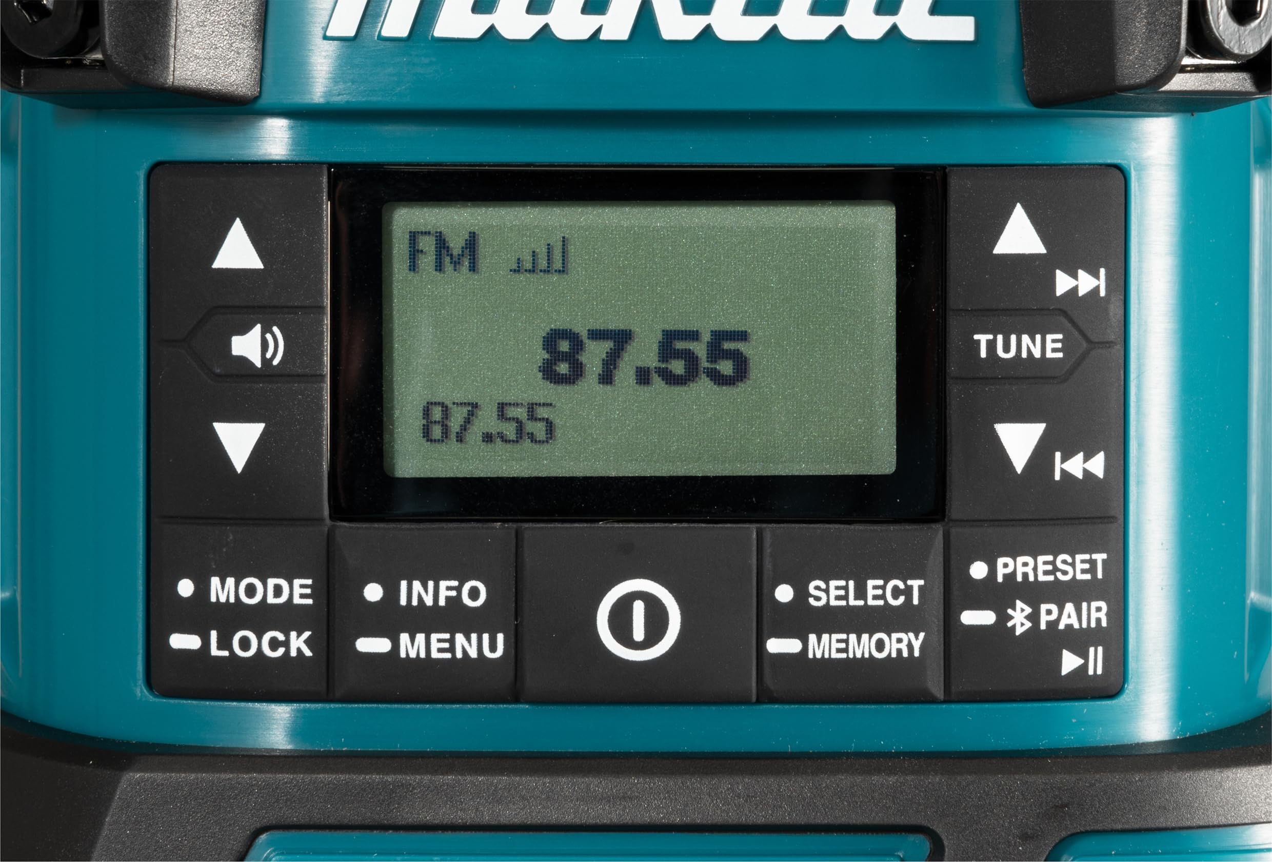Makita DMR056 18V Cordless Jobsite Radio with LED Light (Battery & Charger Not Included) - Perfect for Construction Sites, Workshops & Outdoor Use