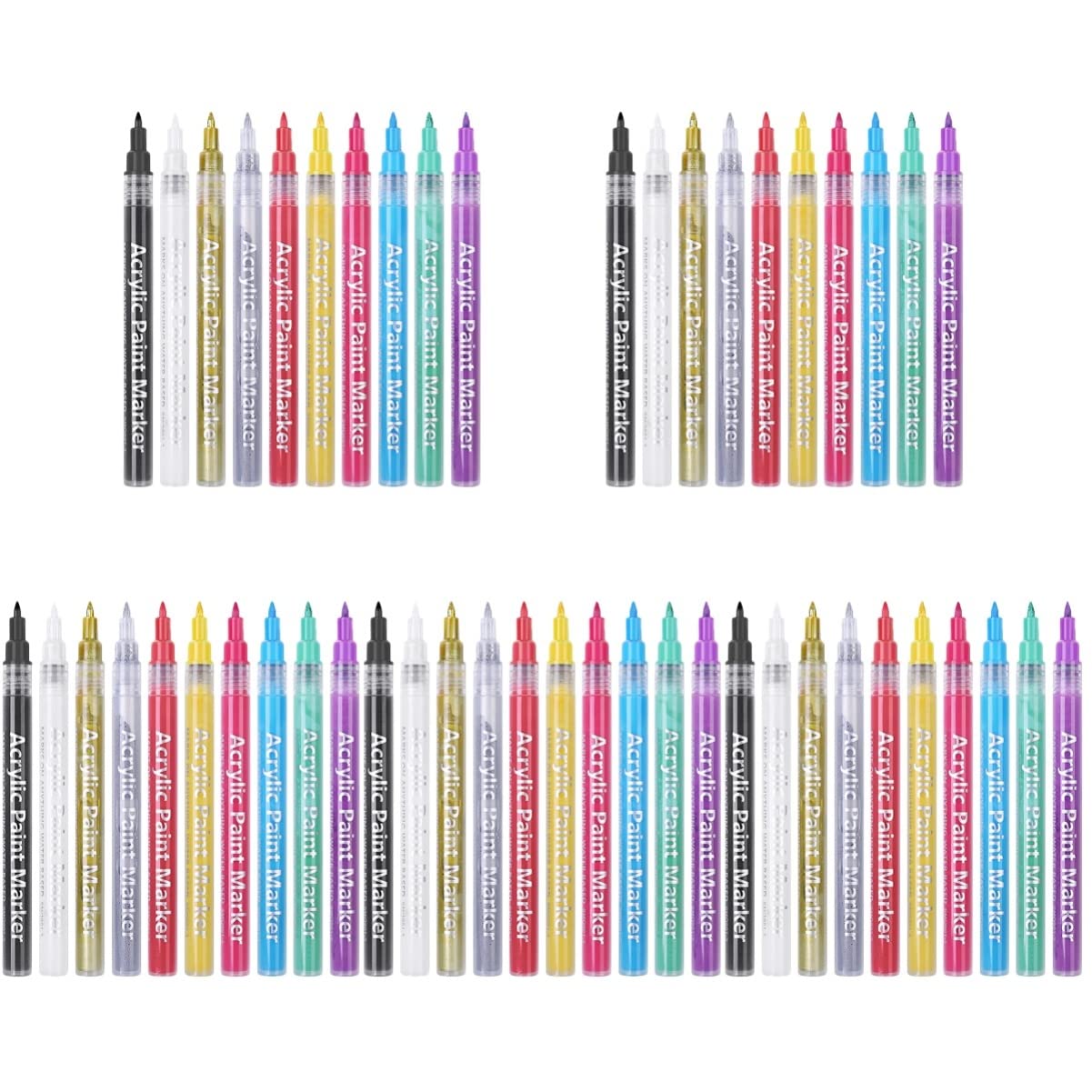 **Artibetter 50 Pcs 3D Nail Art Pens – Nail Marker & Paint Pen Set for DIY Nail Designs – Perfect for Salon, Home Manicure & Nail Art Enthusiasts**