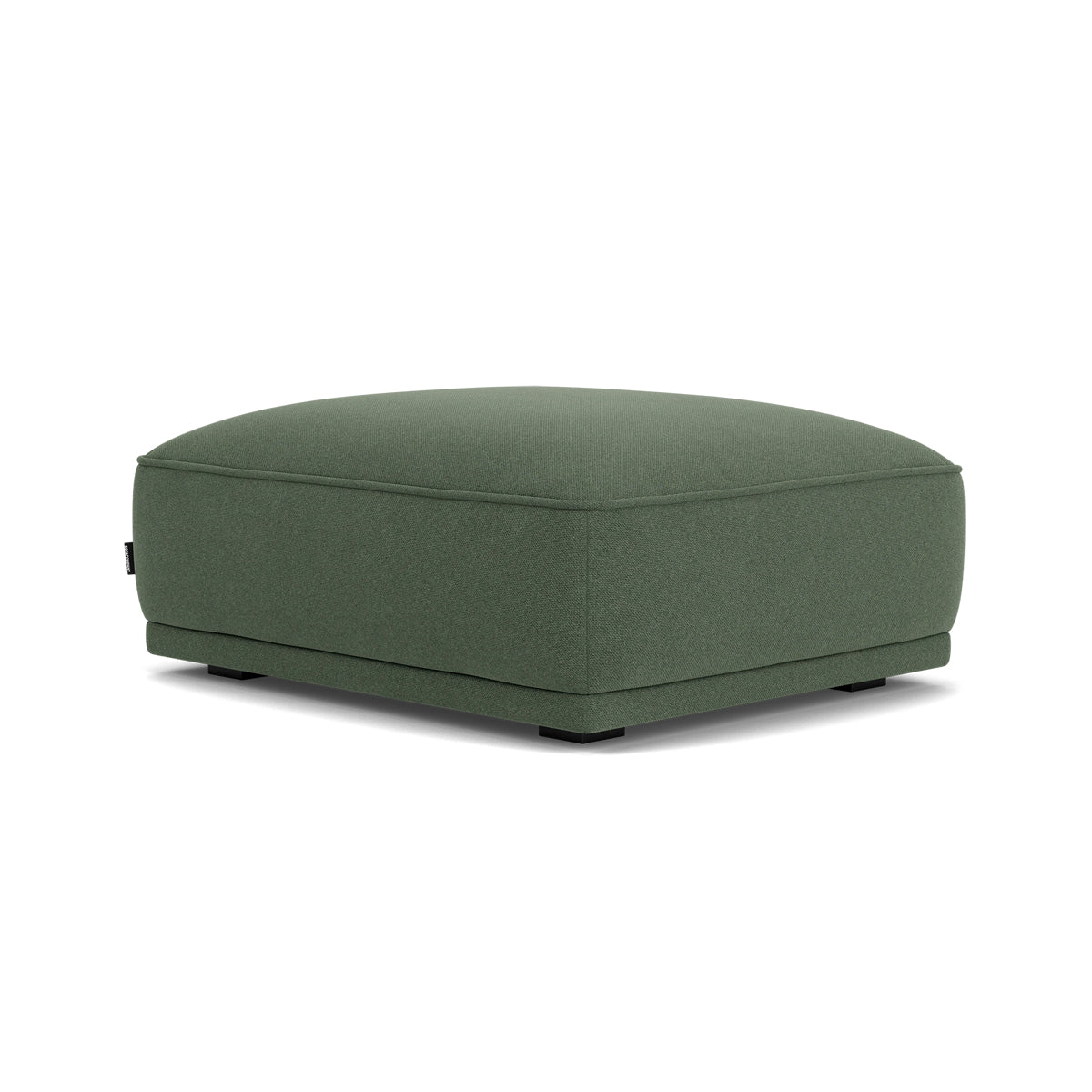 Leonora Fabric Storage Ottoman with Tufted Top - Stylish Footrest, Coffee Table & Extra Seating for Living Room, Bedroom & Dorm