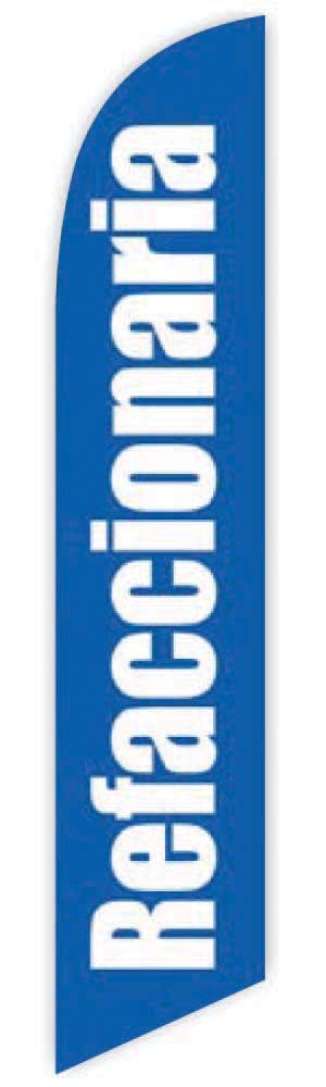 12ft Blue Replacement Feather Flag for Advertising - No Pole Set Included | Perfect for Car Dealerships, Retail Stores & Outdoor Events
