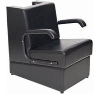Portable Folding Dryer Chair for Salon & Home Use - Lightweight Hairdressing Styling Stool with Adjustable Height - Perfect for Hair Salons, Spas & DIY Hair Care