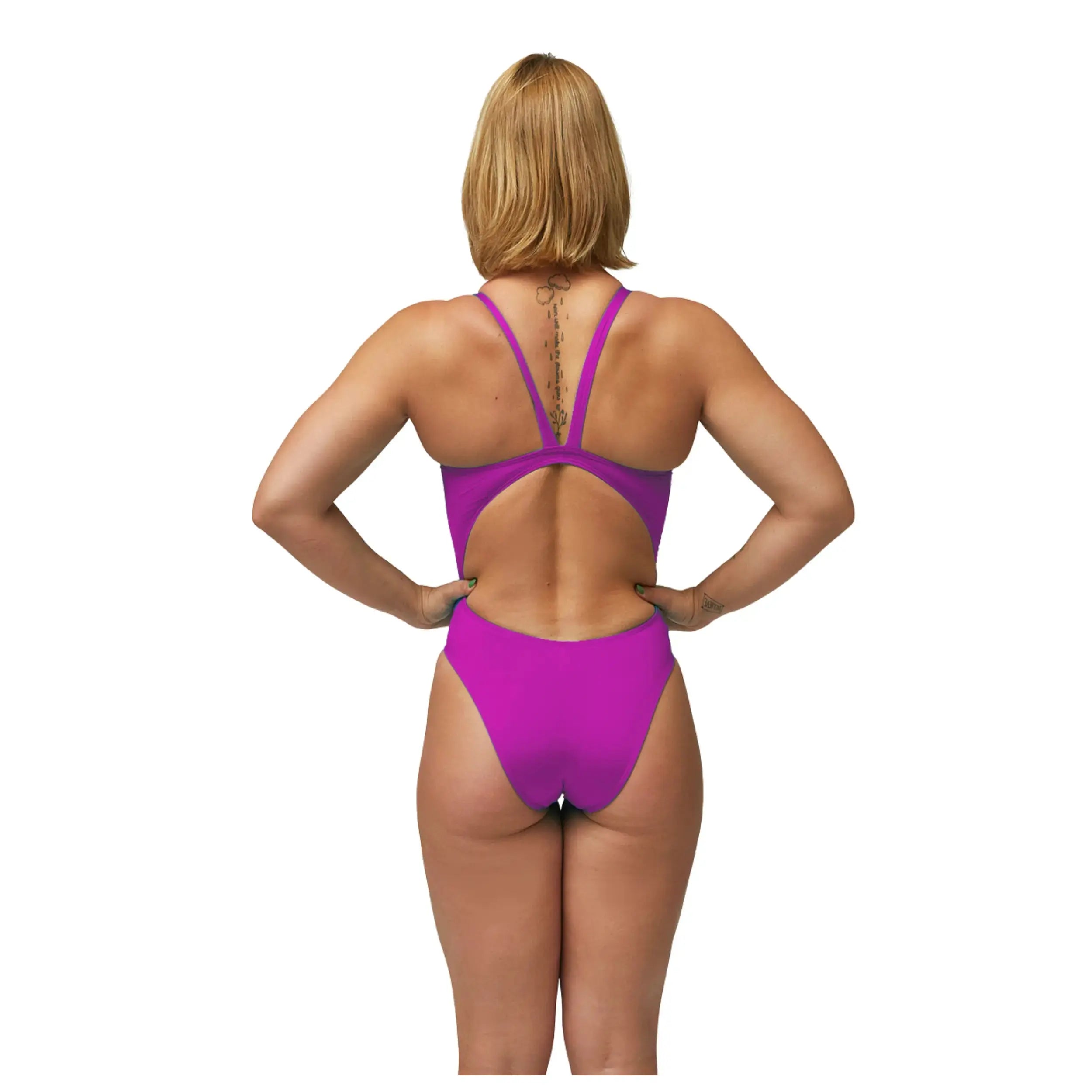 MCAV Women's Professional Training Swimwear - High Performance One Piece Swimsuit for Pool & Lap Swimming | Perfect for Swim Practice, Water Aerobics & Beach Activities