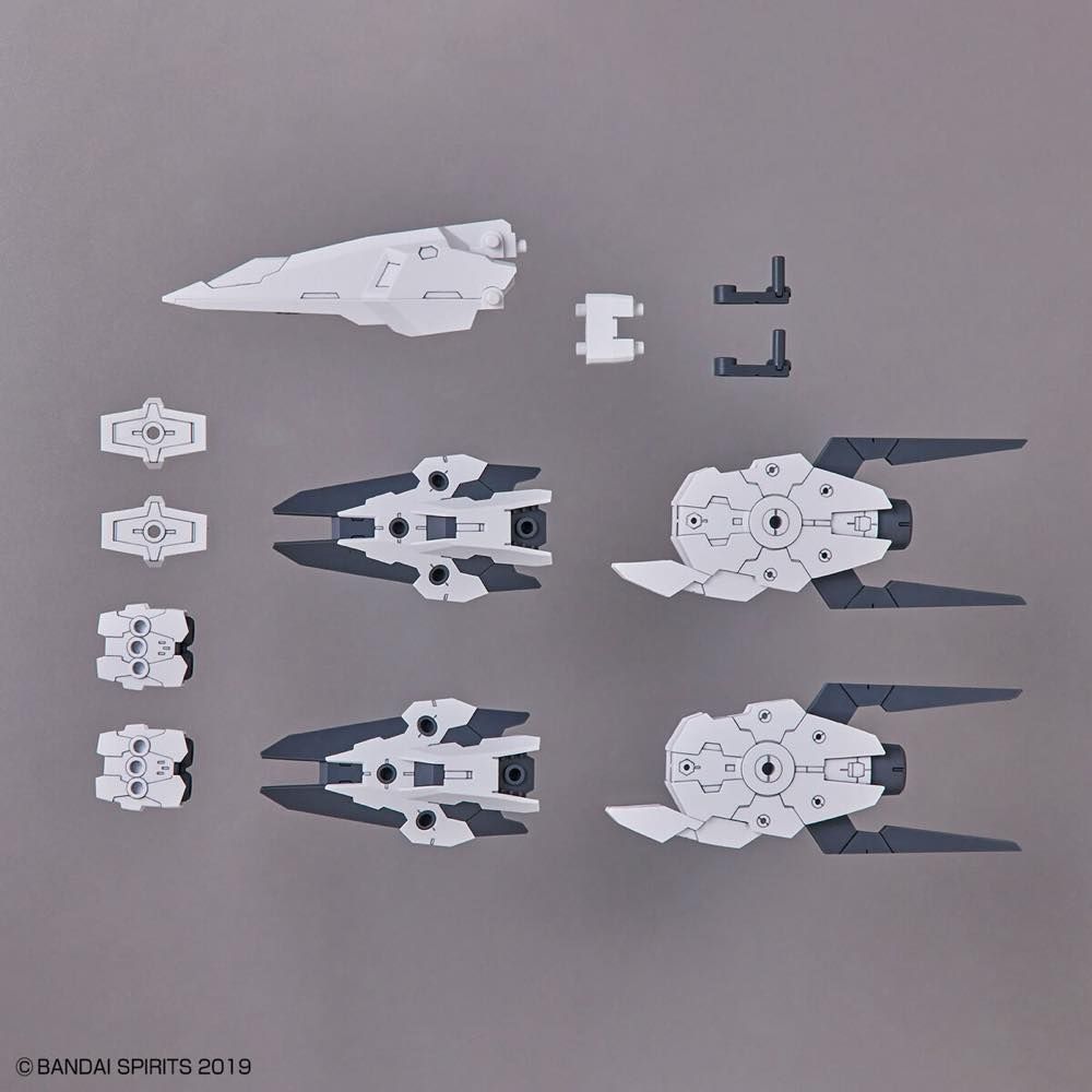 Bandai 30MM 1/144 Scale Option Weapon Set 9 - Large Booster Unit Model Kit for Custom Mech Builders | Perfect for Gundam Dioramas & Sci-Fi Action Scenes