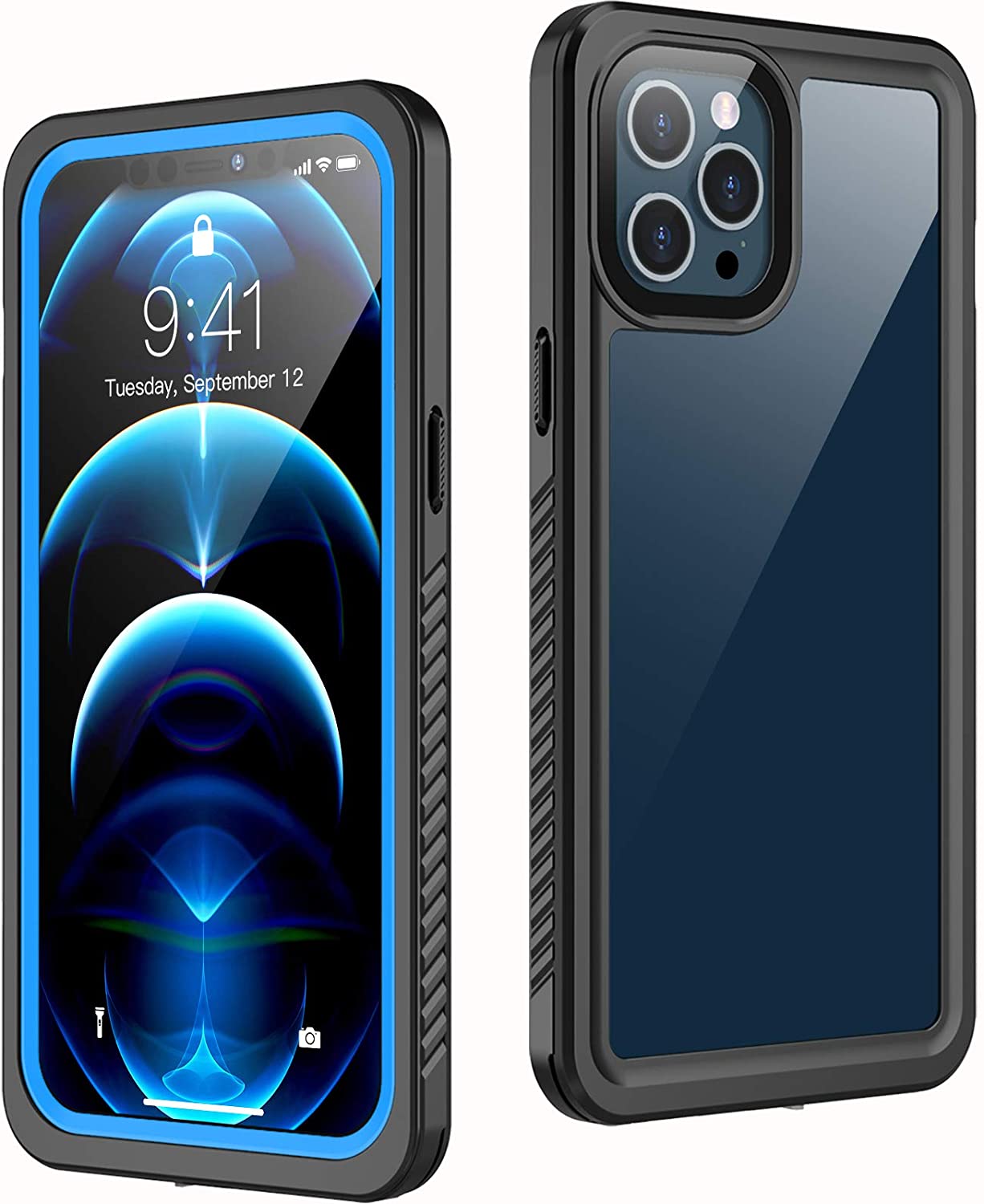 **iPhone 15 Pro Max Waterproof Case - Shockproof & Dustproof Protective Cover for Swimming, Diving & Outdoor Adventures**