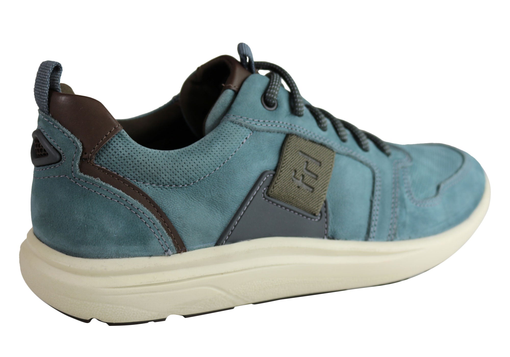 Ferricelli Stan Men's Leather Lace-Up Casual Shoes - Comfortable & Durable Brazilian-Made Footwear for Work, Travel & Everyday Wear