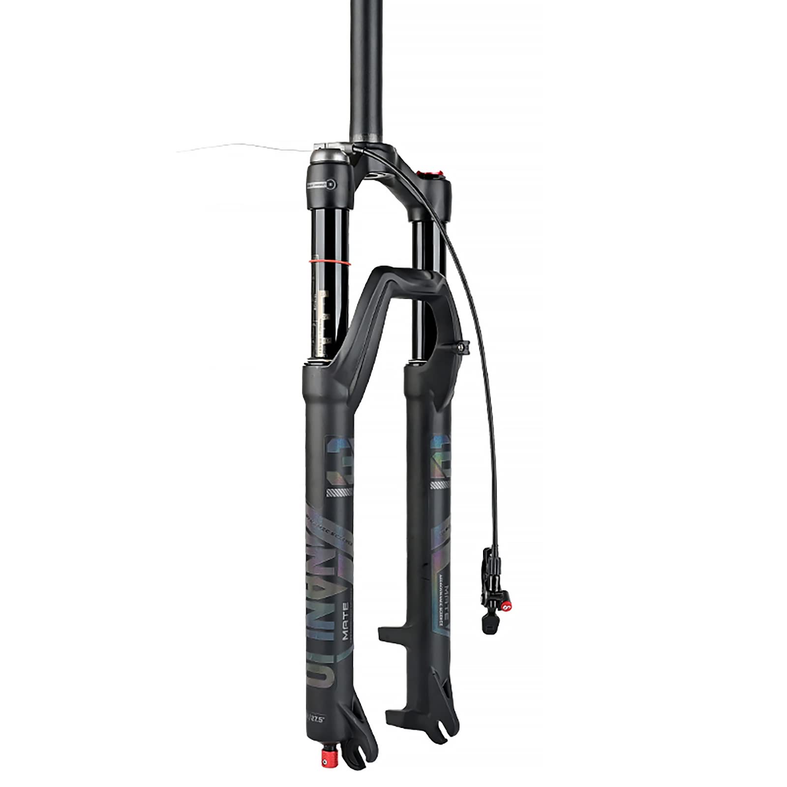 **Mate Bicycle Suspension Forks - 26/27.5/29 Inch Oil & Air MTB Forks - Rebound Adjustment, 120mm Travel - Perfect for Trail Riding & Mountain Biking**