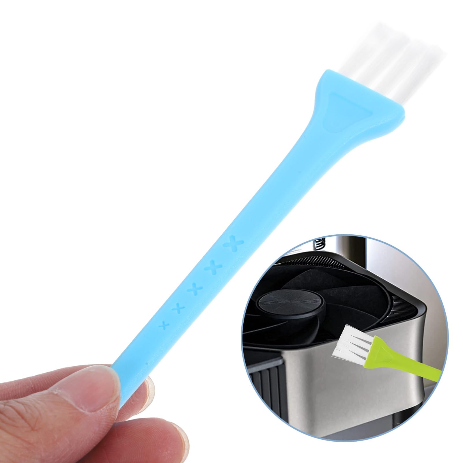 8Pcs Electric Razor Cleaning Brush Set - Shaver & Hair Clipper Cleaner Kit for Razors, Trimmers & Clippers - Perfect for Home Barber Shops & Personal Grooming