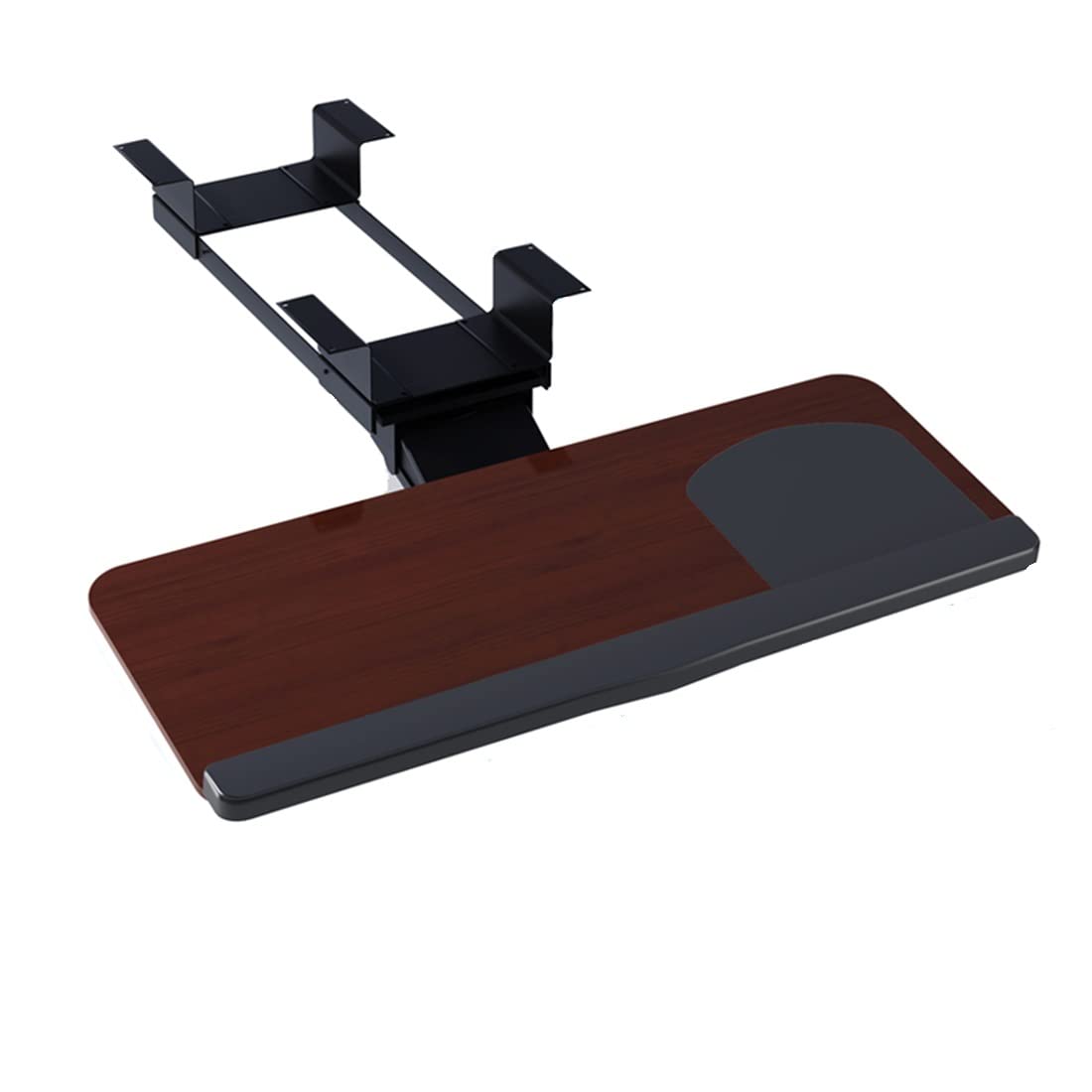 Adjustable Ergonomic Keyboard Drawer - Sliding Keyboard Tray with Height Adjustment for Office, Home & School - Perfect for Workspace Organization & Comfortable Typing