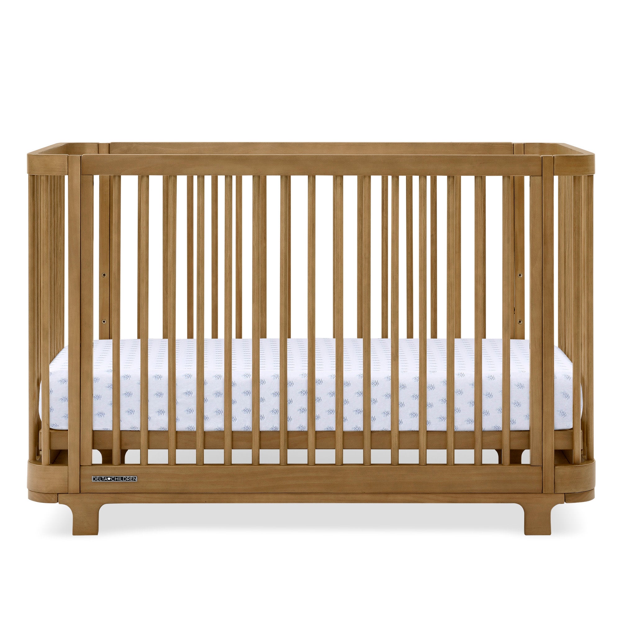 Nest 4-in-1 Convertible Baby Crib - Toddler Bed, Daybed & Full-Size Bed - Safe Nursery Furniture for Newborn to Teen - Perfect for Bedrooms, Daycare & Guest Rooms