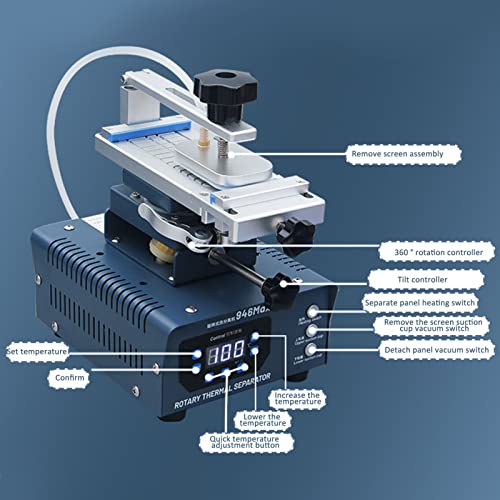 Professional LCD Screen Separator Machine - 110-240V Mobile Phone Screen Repair Tool for iPhone, Samsung | Perfect for Cellphone Repair Shops & DIY Technicians