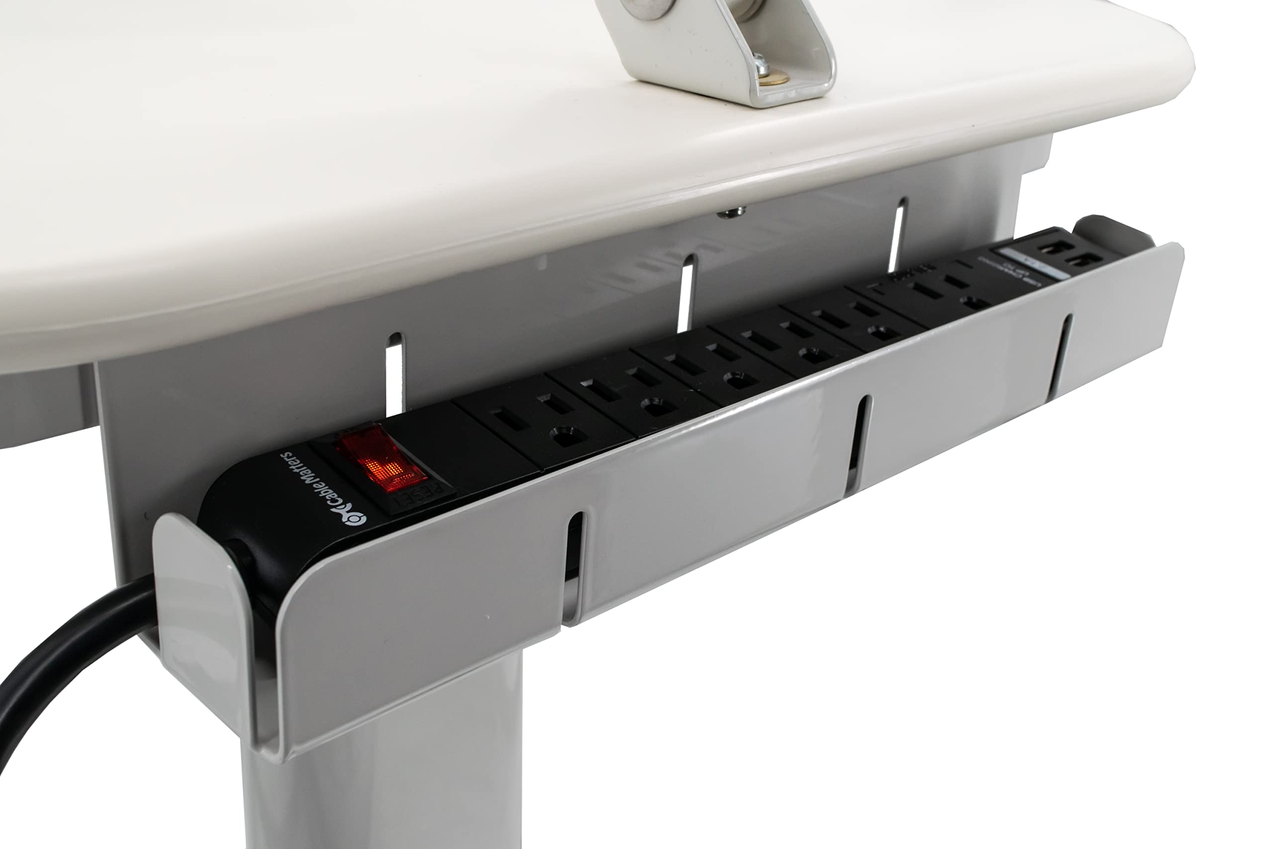 Height Adjustable Rolling Medical Workstation Cart - Secure Mobile iPad Stand for iPad 10th Gen 10.9
