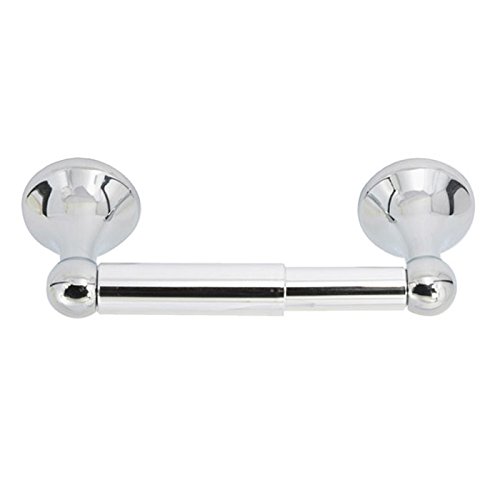 Modern Chrome Wall-Mounted Toilet Paper Holder - Waterproof Bathroom Tissue Roll Dispenser for Washroom & Restroom (Ideal for Home, Hotel, Office & RV Use)