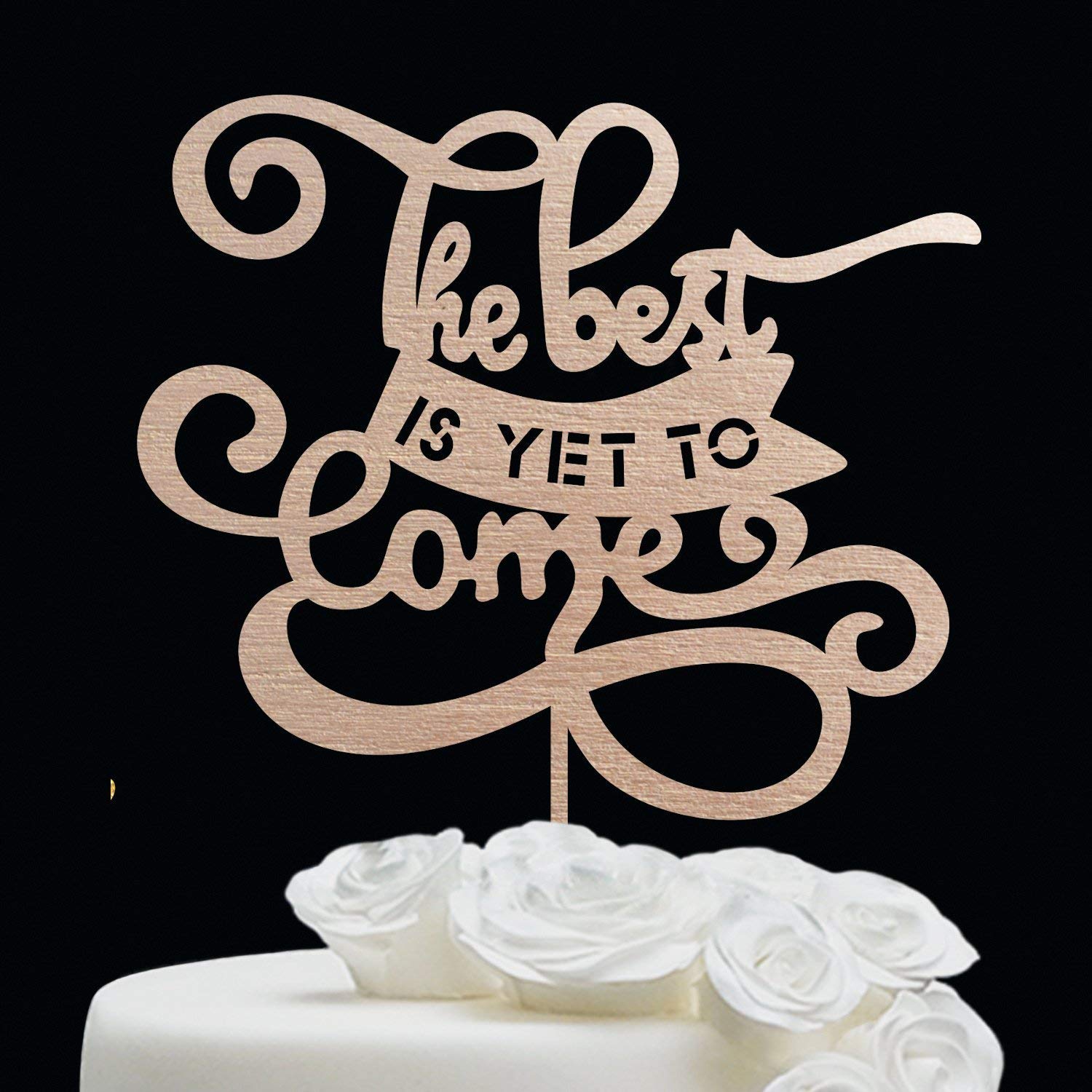 Custom Glitter Gold Cake Topper for Weddings - Personalized Silver Love Cake Decoration - Perfect for Wedding Cakes, Anniversary Cakes & Bridal Showers