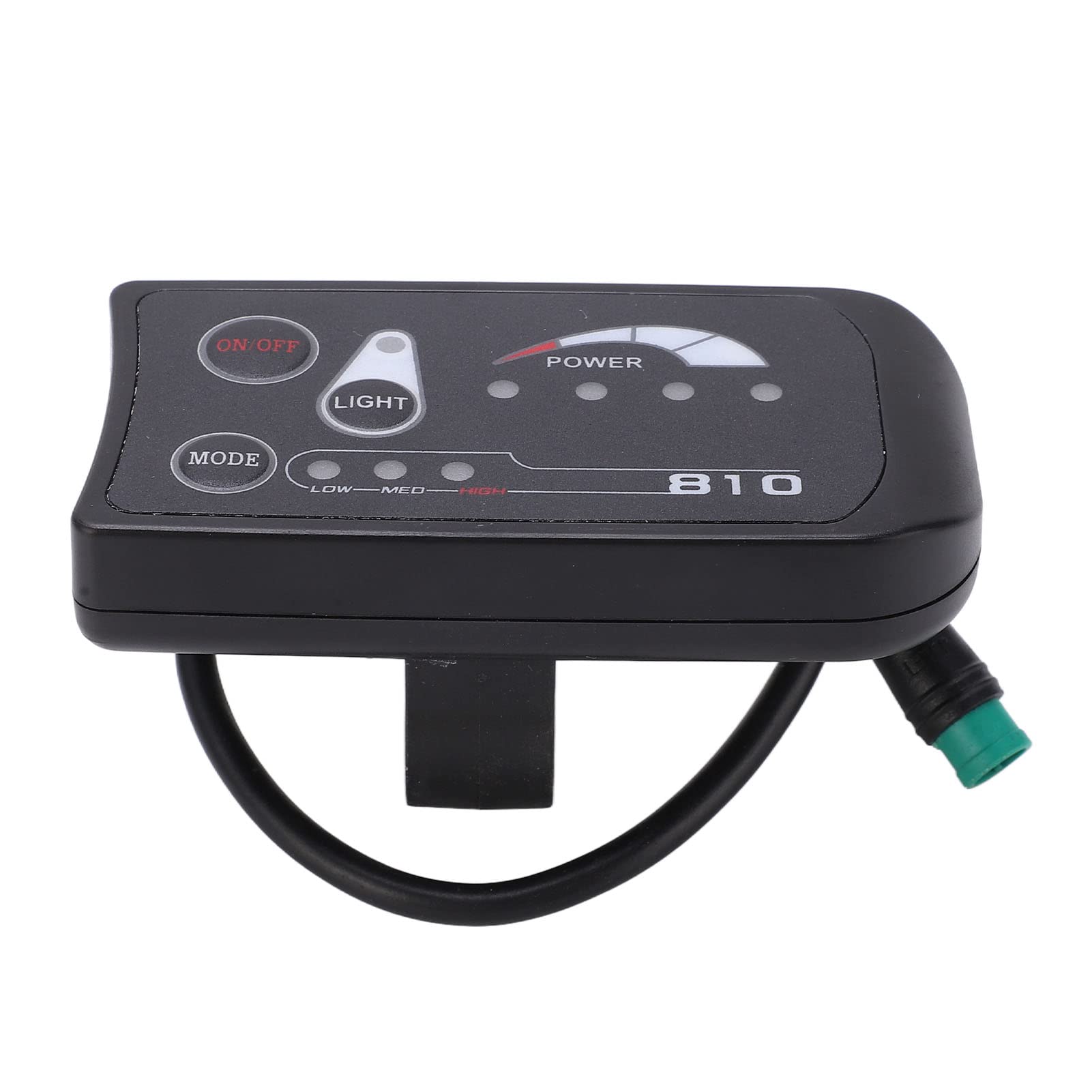 S810 36V 48V Waterproof Electric Bike LED Display Panel - Customizable Settings, Speedometer & Battery Meter for E-Bike Control | Perfect for Commuting, Mountain & City Riding