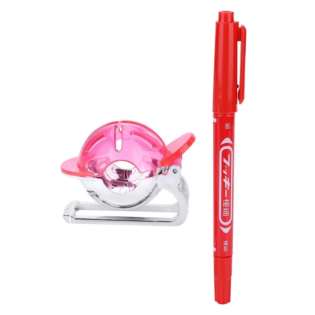 Premium Golf Ball Line Marker & Alignment Tool Set - Putting Training Aid with Template & Pen Accessories for Perfect Shots | Practice, Tournament & Driving Range Use | by M I A (Color: 2)