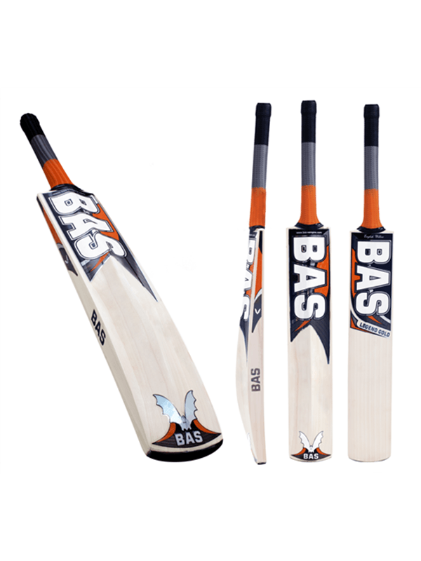 BAS Legend Gold Junior Cricket Bat - Lightweight & Durable for Youth Players - Perfect for Practice, Matches & Training Sessions