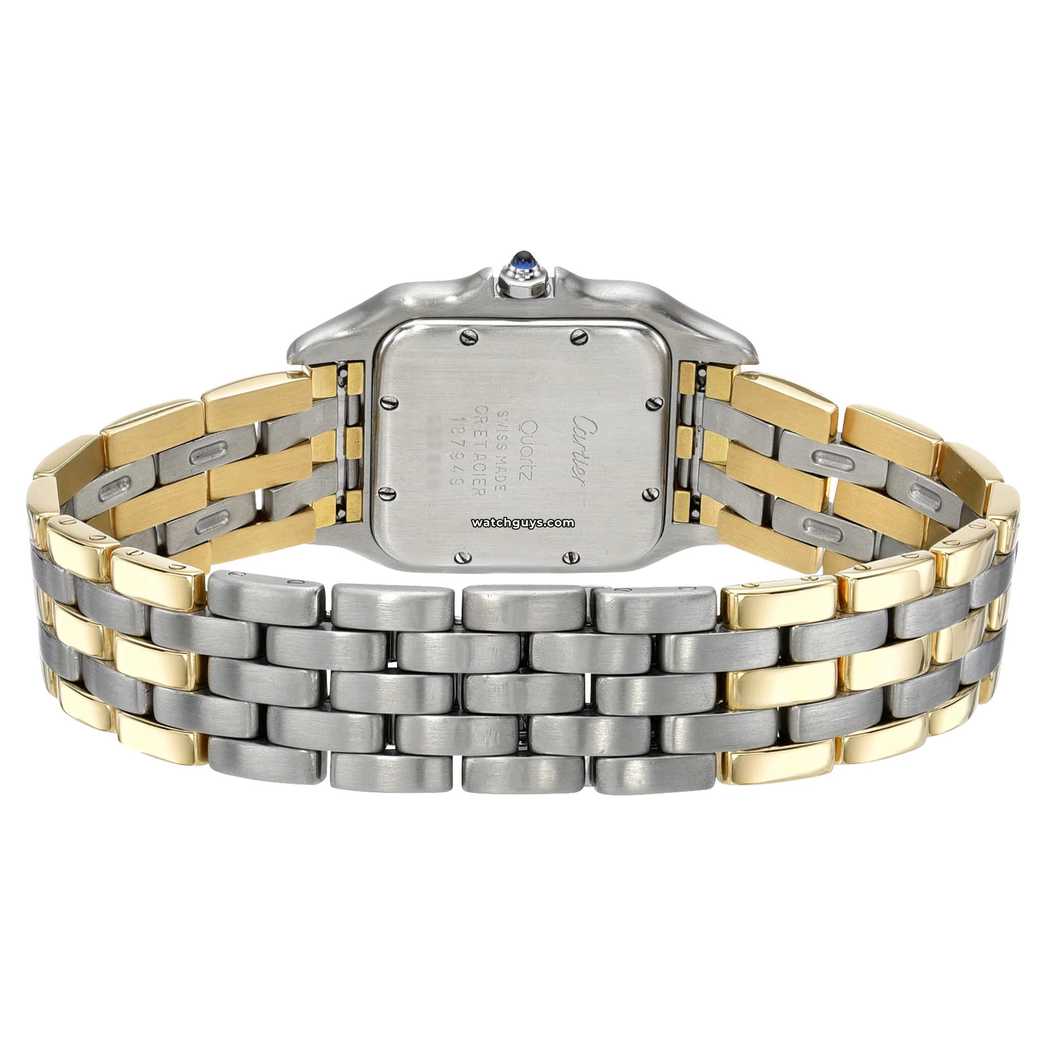 Cartier Panthere Midsize 187949 Three Row Gold Watch - Luxury Women's Wristwatch for Business, Party & Special Occasions