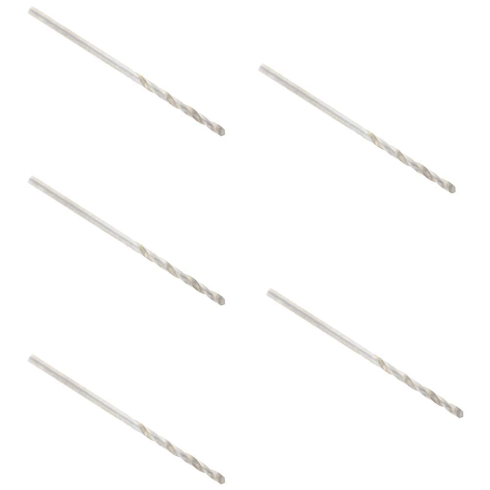 Auniwaig 2.2mm HSS Twist Drill Bit Set - 5pcs High Speed Steel Jobber Drill Bits for Steel & Aluminum Alloy - Perfect for Metalworking, Woodworking, and DIY Projects