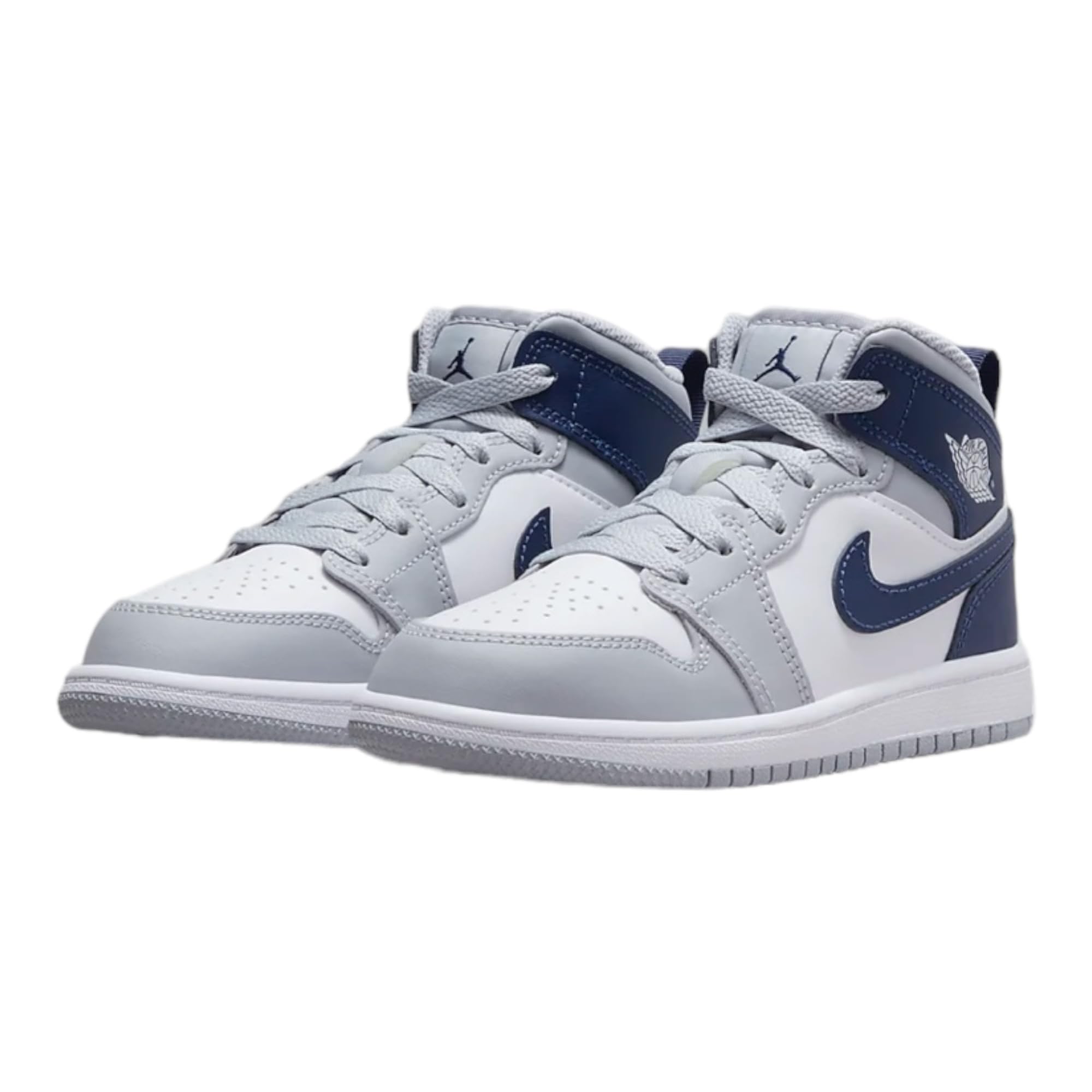 Nike Jordan Kids Preschool 1 Mid Basketball Shoes - Lightweight Sneakers for Boys & Girls - Perfect for School, Play & Sports Activities