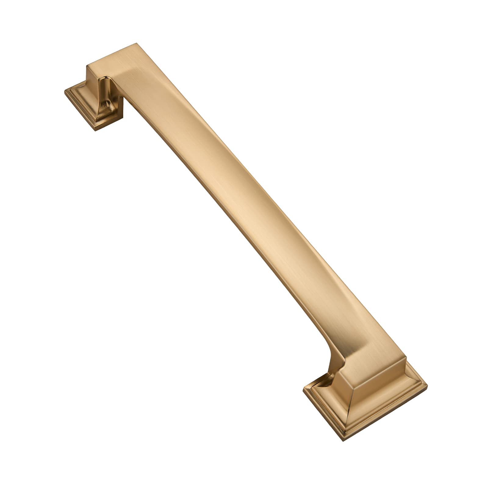 10 Pack Matte Champagne Brushed Cabinet Handles - 6.3