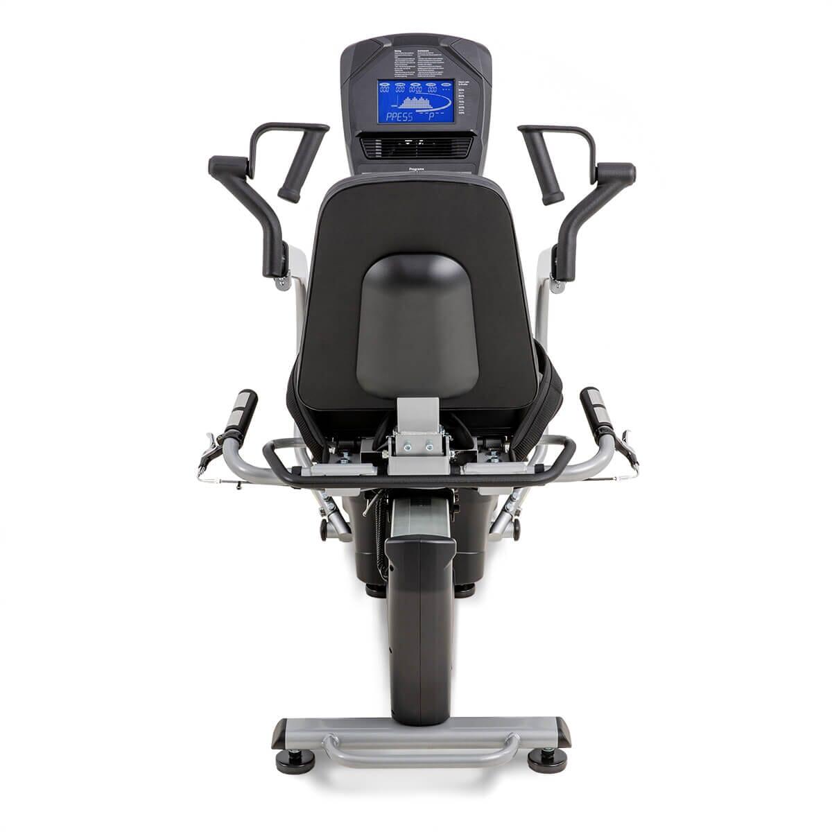 Spirit Fitness MS300 Recumbent Stepper - Low Impact Exercise Bike for Home Workout, Seniors & Physical Therapy | Compact Cardio Machine for Small Spaces & Rehab