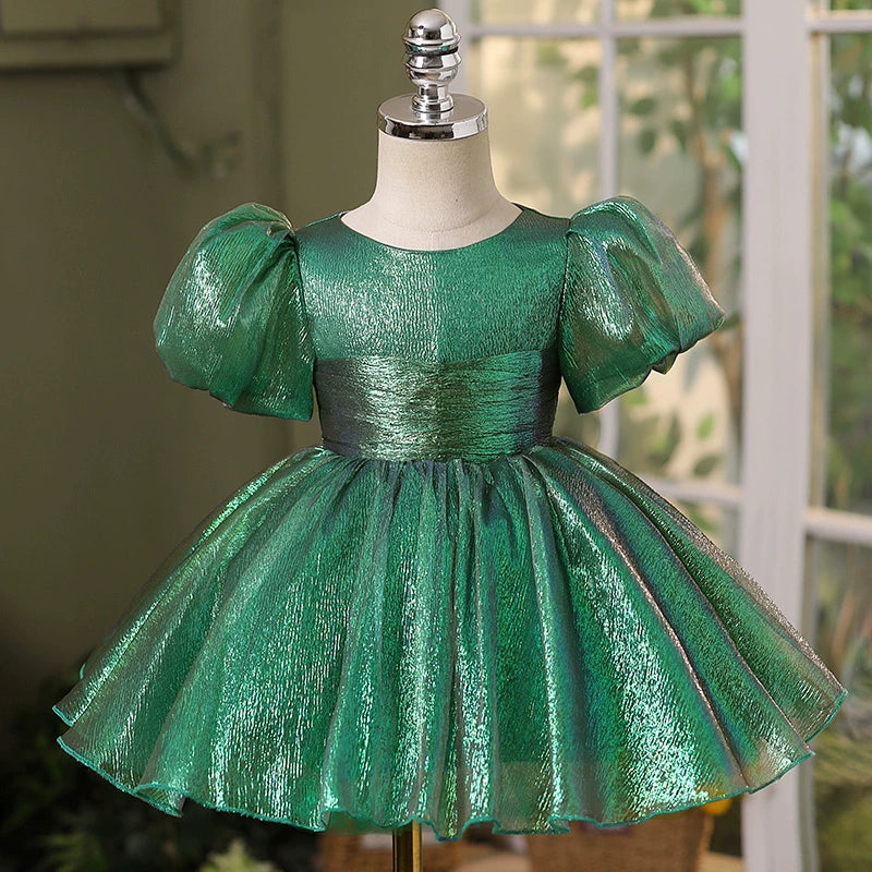 Sparkly Sequin First Communion Dresses for Baby Girls - Elegant Toddler Birthday Party Dresses | Perfect for Church Ceremonies, Christenings & Special Occasions