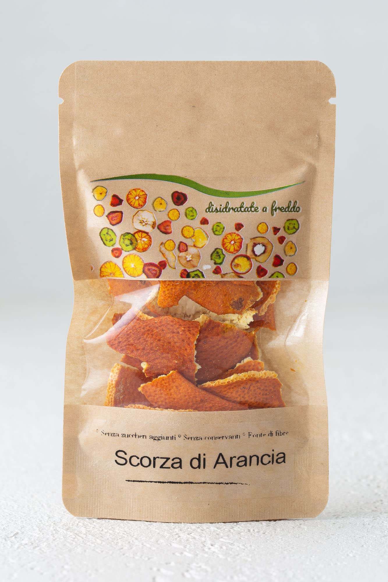 Dried Orange Peel for Gin & Cocktails - 20g | Organic Dehydrated Citrus Zest | Perfect for Infusions, Baking & Mixology | Biocal Premium Bitter Orange Peel