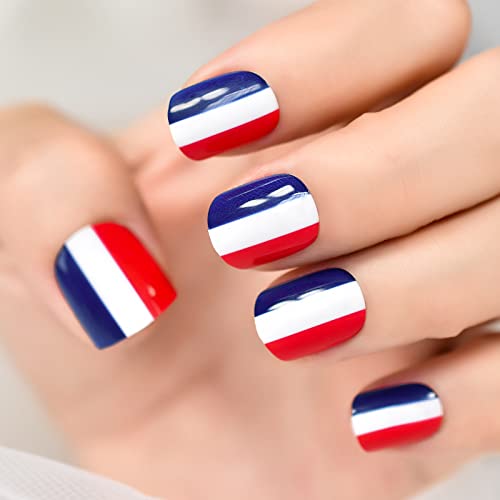 Blue, White, Red