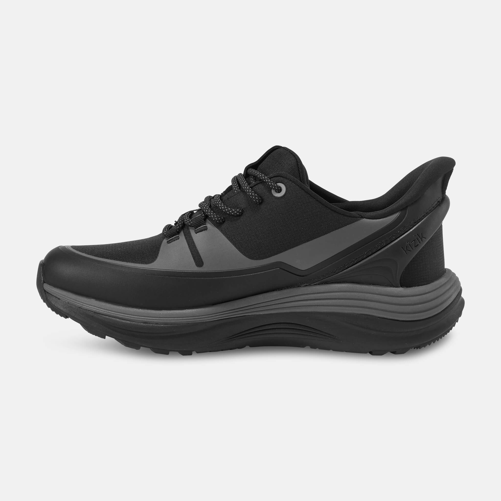 Men's London AT Sneakers - Black/Poppyseed Colorway | Casual Walking Shoes for Men | Perfect for Urban Commuting & Daily Wear
