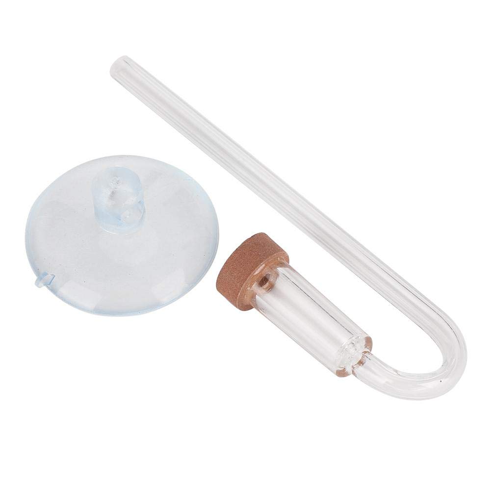 Zerodis Clear Acrylic CO2 Diffuser for Aquarium - Mini Bubble Counter with Refiner Function | Perfect for Planted Tanks & Nano Fish Tanks