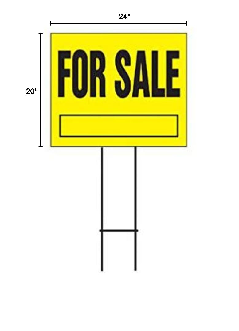 Hy-Ko Plastic For Sale Sign 19