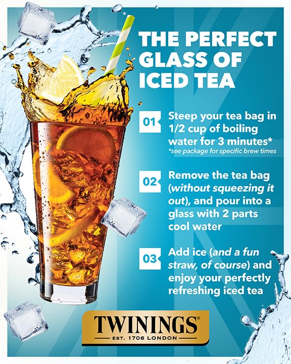 Twinings Daily Wellness Tea Variety Pack - Herbal & Green Tea Sampler (18 Tea Bags, Pack of 6) | Hot or Iced | Immune Support & Relaxation | Perfect for Morning Boost, Afternoon Pick-Me-Up & Evening Wind Down