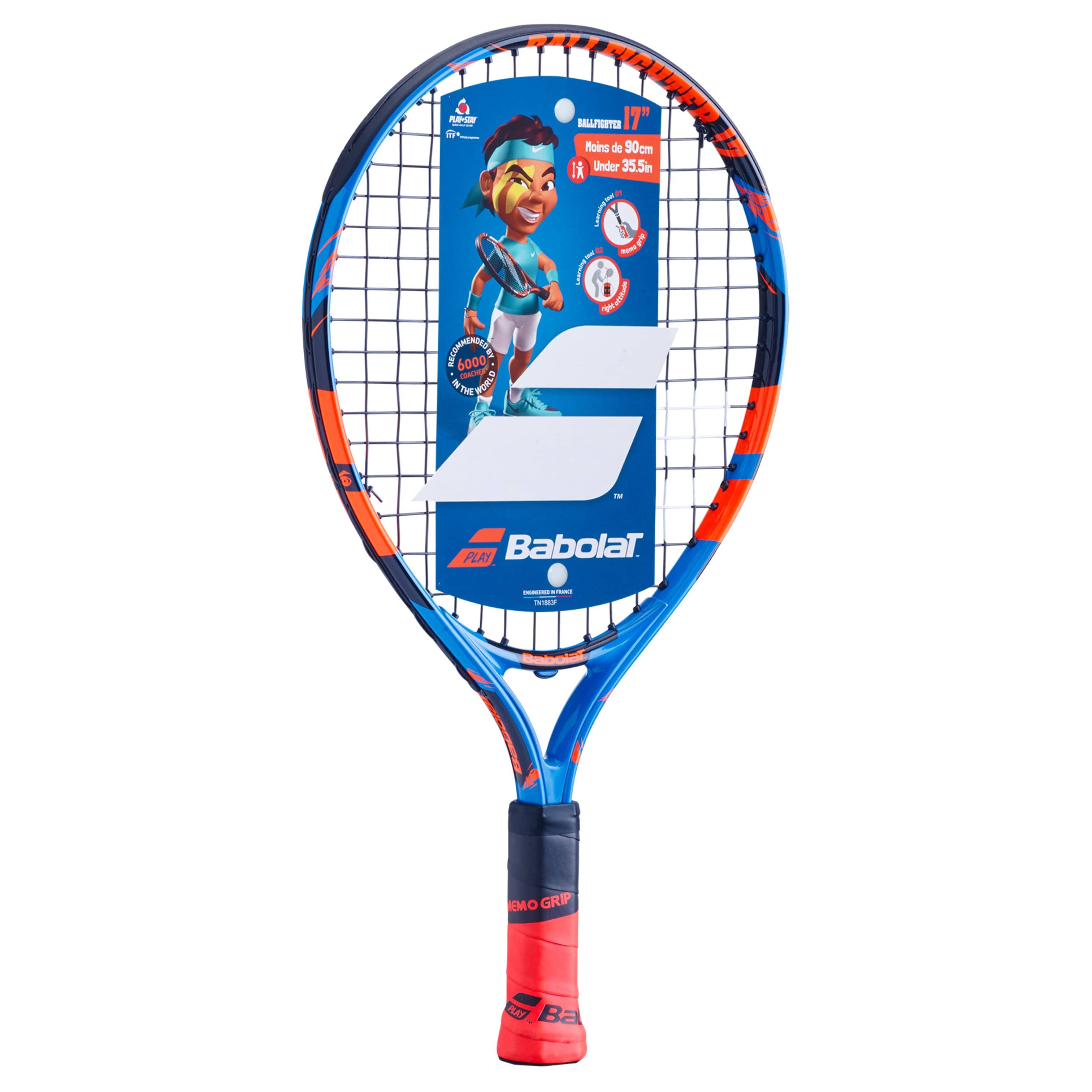 Babolat Ballfighter Junior 17 Tennis Shoes for Kids - Lightweight & Durable Court Shoes for Junior Players - Perfect for Tennis Training & Matches