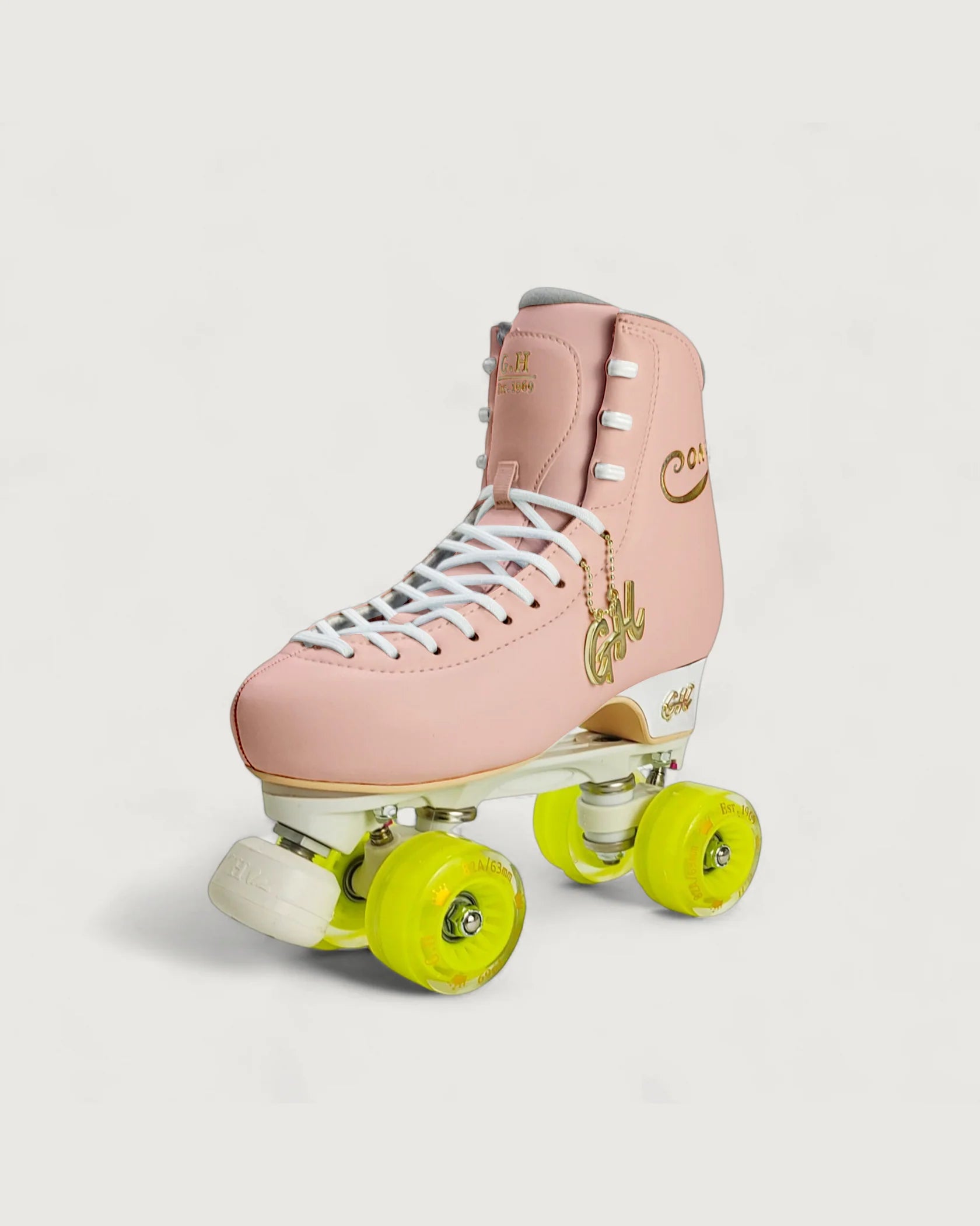 GH Street Pony Quad Roller Skates for Women & Men - Adjustable Outdoor & Indoor Roller Skates with Light Up Wheels - Perfect for Rink, Park, Fitness & Retro Style Skating