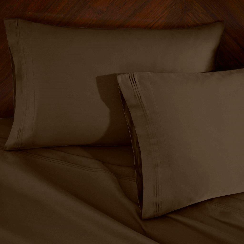 Premium 1500 Thread Count Egyptian Cotton Sheet Set - Eco-Friendly, Breathable & Hypoallergenic - Perfect for Luxury Bedding & Hot Sleepers